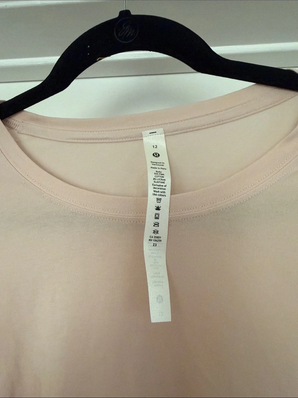 lululemon athletica Blush Pink Long-Sleeve Wrap Top